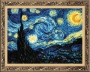 Набор для вышивания крестом «"Звездная ночь" по мотивам картины В. Ван Гога» (1088) фото