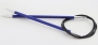 Круговые металлические спицы KnitPro Zing, 40 см. 4,5 мм. Арт.47070 фото