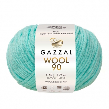 Пряжа Wool 90 Gazzal фото