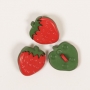 Пуговица Drops пластик Strawberry (18мм) #552 фото