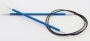 Круговые металлические спицы KnitPro Zing, 40 см. 4 мм. Арт.47069 фото