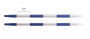 Съемные спицы без лески KnitPro SmartStix, 2 шт, укороченные. 4 мм. Арт.42145 фото