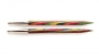 Съемные деревянные спицы без лески KnitPro Symfonie Wood, 2 шт, укороченные, длина 8,5 см, 3,5 мм, арт.20422 фото